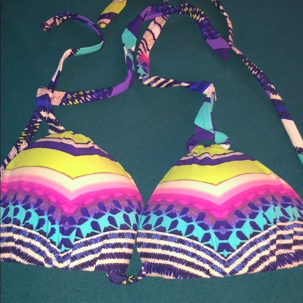 Radio Fiji Triangle Padded Bikini Top nwot - Picture 3 of 7